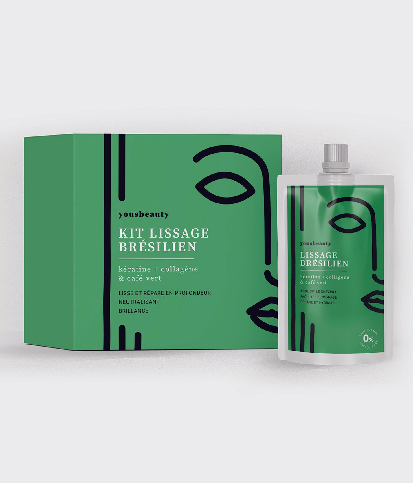 Braziliaanse Smoothing Kit met Groene Koffie