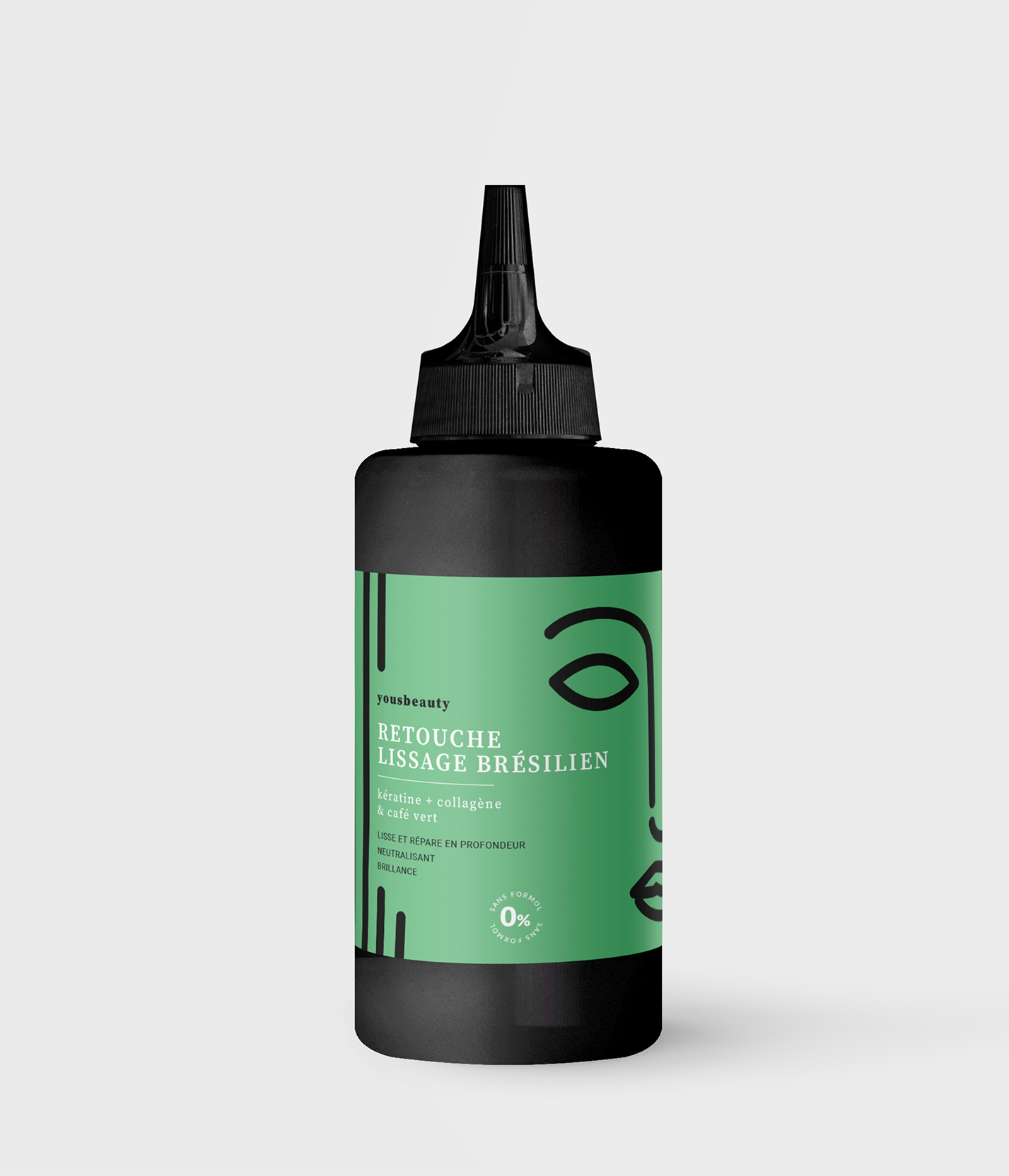 Braziliaanse vloeiende retouchering