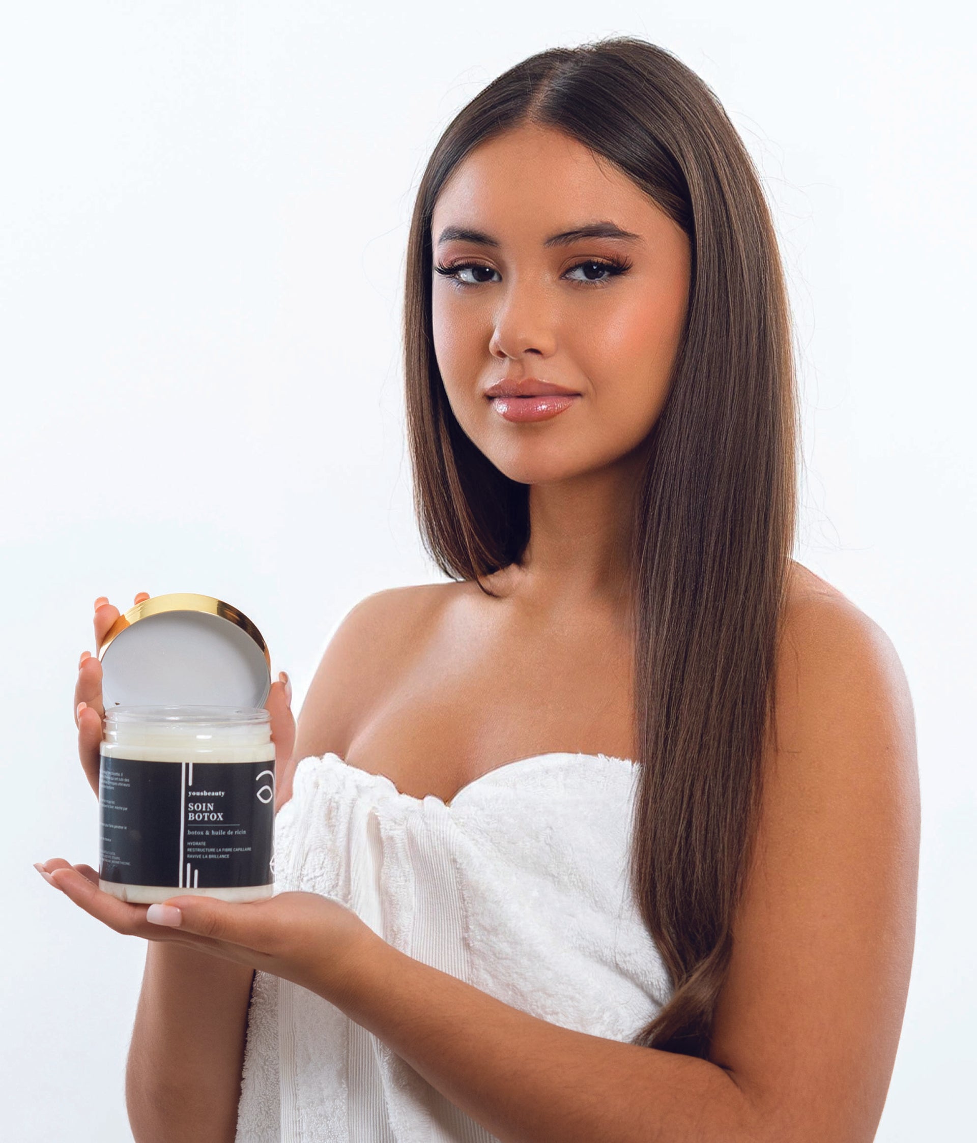 Soin Botox cheveux à l’huile de ricin - sans formol (1KG)