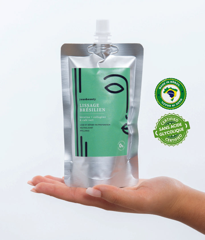Kit lissage bresilien au cafe vert