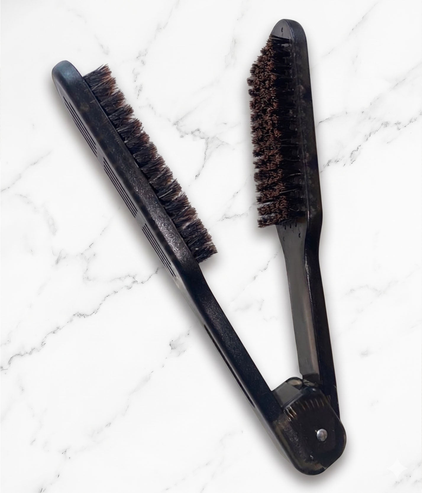 Brosse à cheveux lissante en nylon