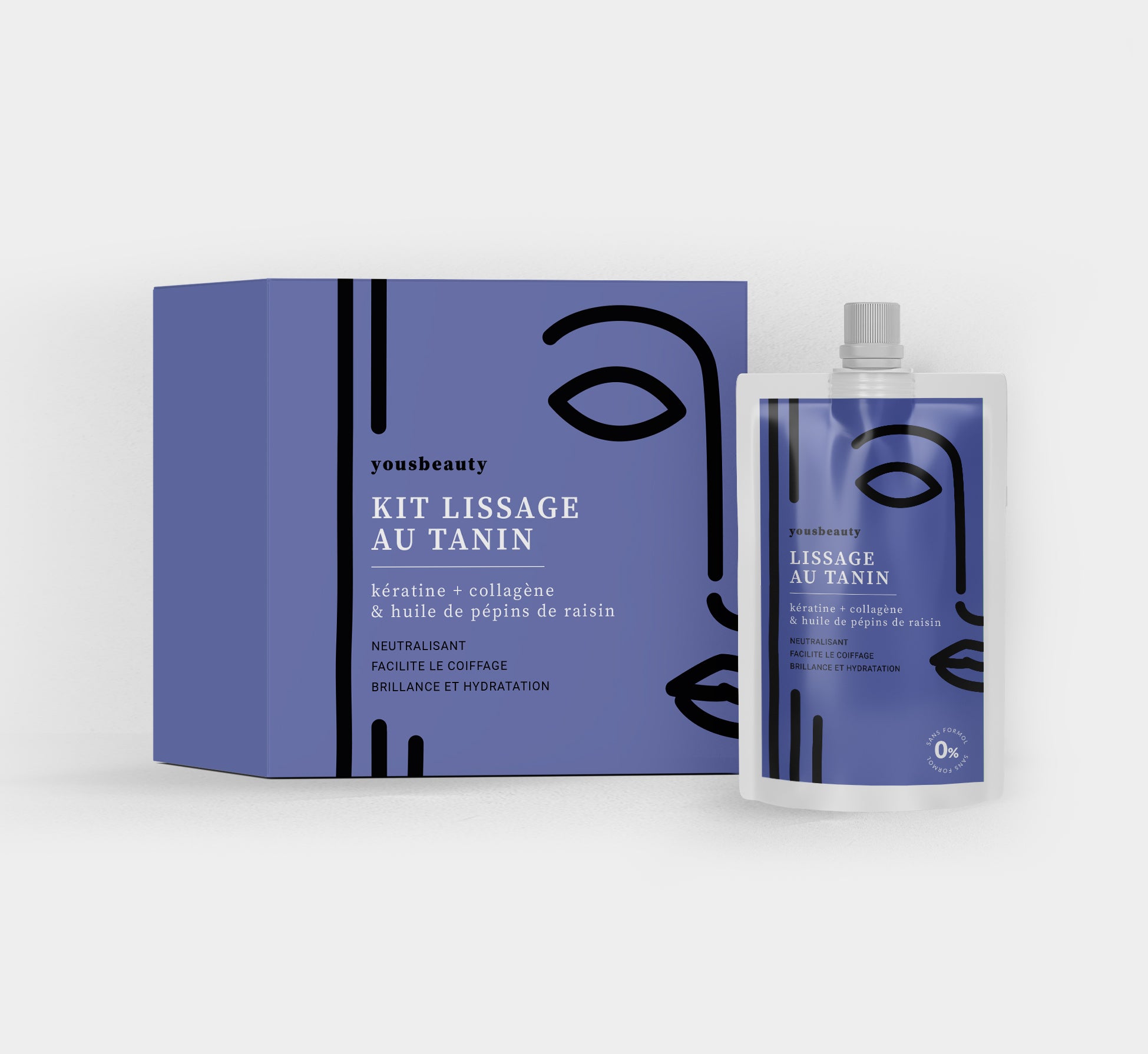 Kit Lissage Au Tanin au Pépins de Raisin