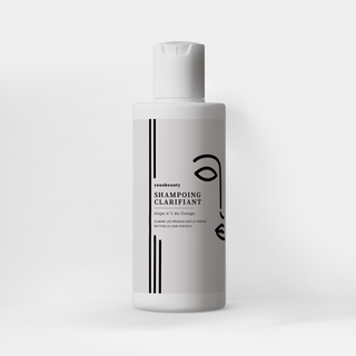 Shampoing clarifiant pour lissage au tanin aux pépins de raisin – nettoie et prépare les cheveux avant le soin.
